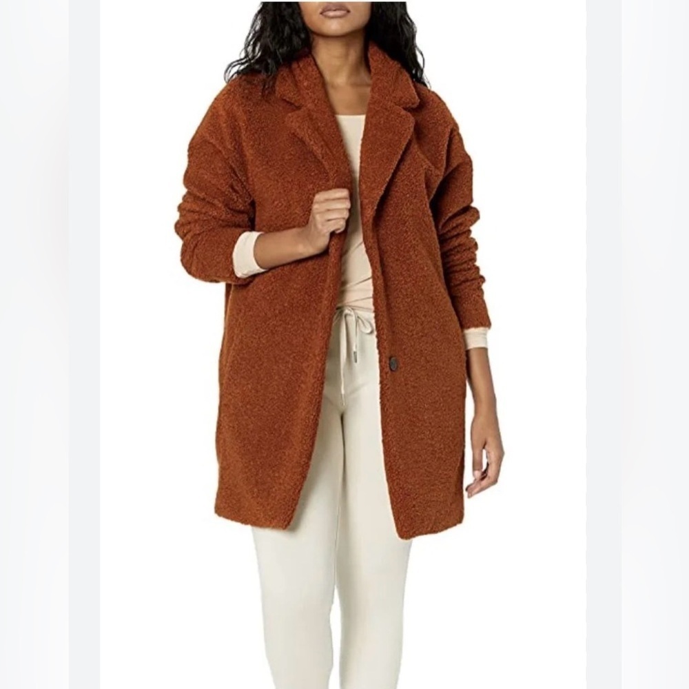 Daily Ritual Brown / Rust Teddy
Coat, Size S - Picture 2 of 7